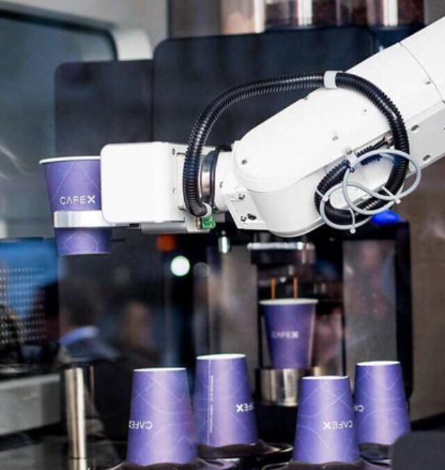 E esse tal robô barista?